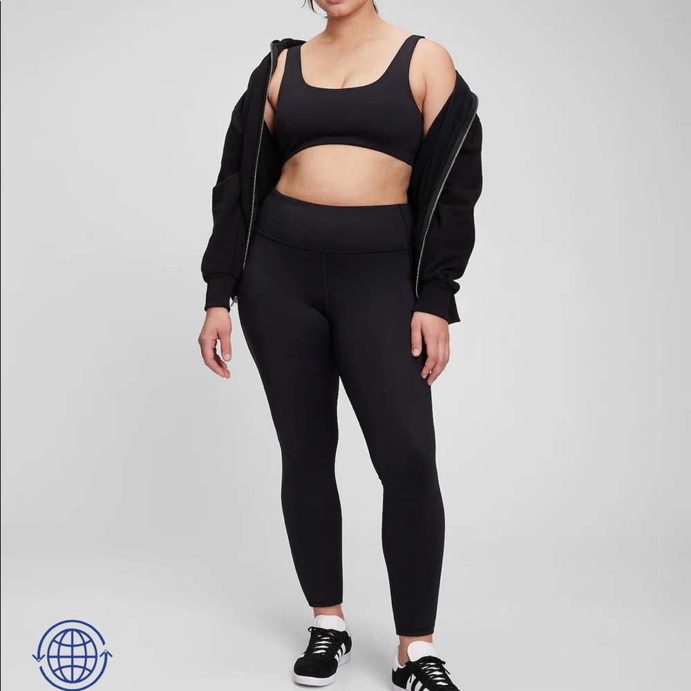 High rise compression leggings previously worn